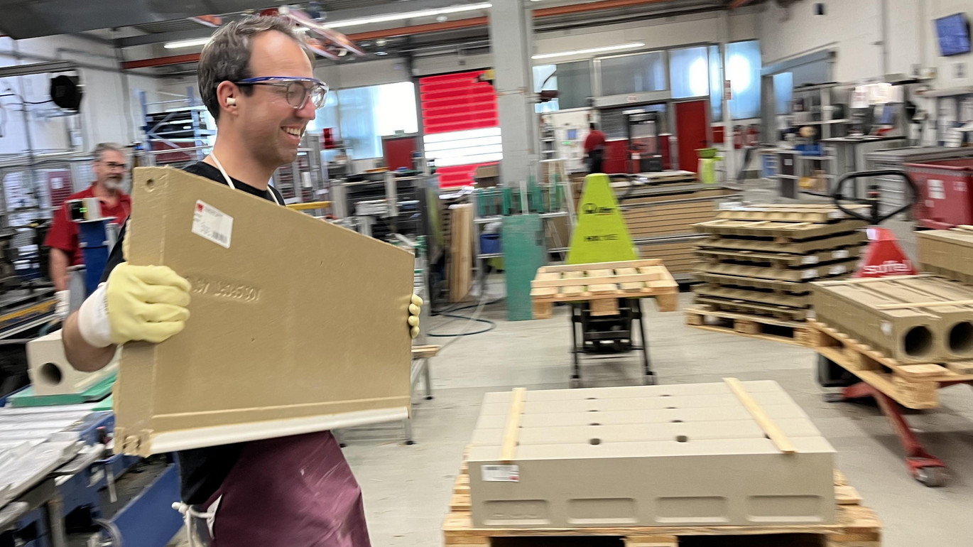 Johannes Gehrmann In Der Produktion