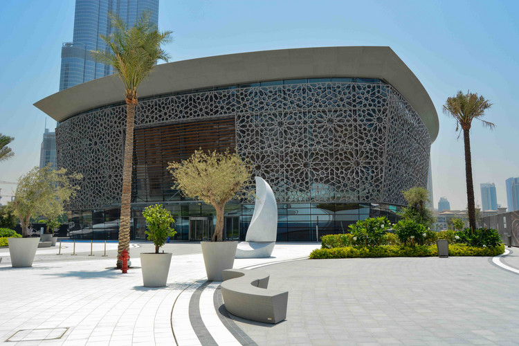 The cultural centre, the Dubai Opera