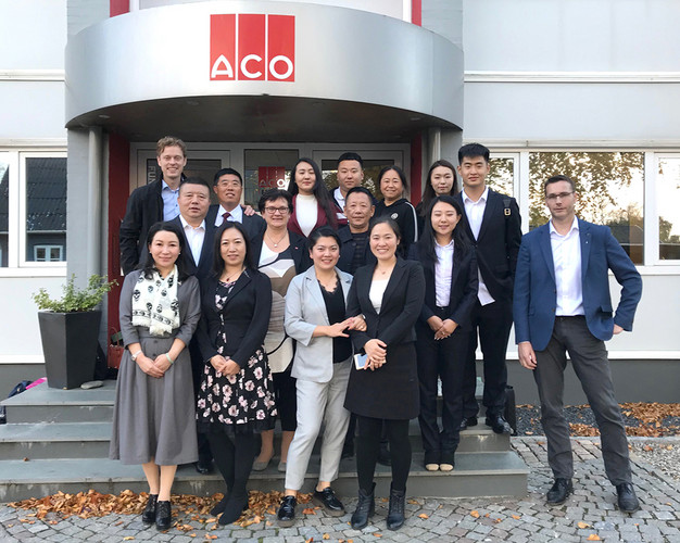 Delegation aus China zu Besuch in der DPA