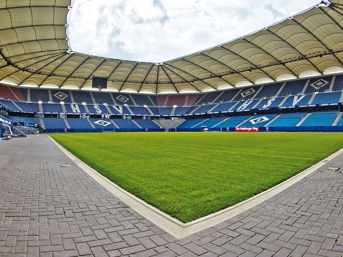 Entwässerung von Fußballstadien