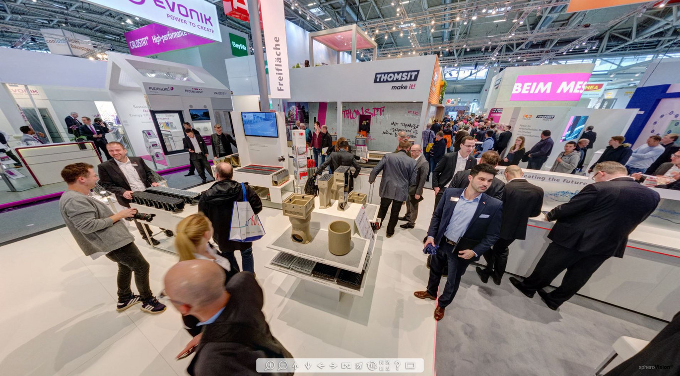 Click here to see a 360 degree view of our booth