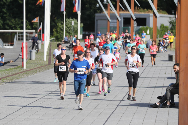 Over 1000 runners take part in the imland-Lauf every year