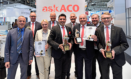 Vier mal wird ACO mit dem Stein im Brett Award 2018 ausgezeichnet