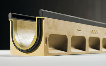 Drainage channel ACO Drain® Multiline Seal in